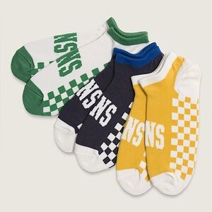 Vans 3-Pack Checkerboard Socks